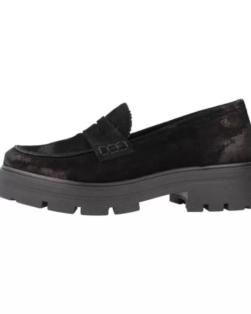 Woman DORKING Woman Mocasines D9127 Calf Negro