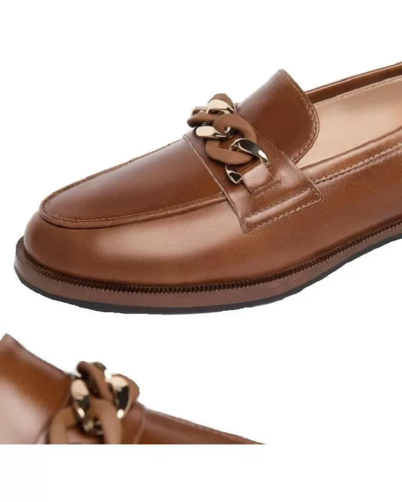 Woman NERO GIARDINI Woman Mocasines Guanto Tr Andria 8253 T Mor I308170D Marrn Marron
