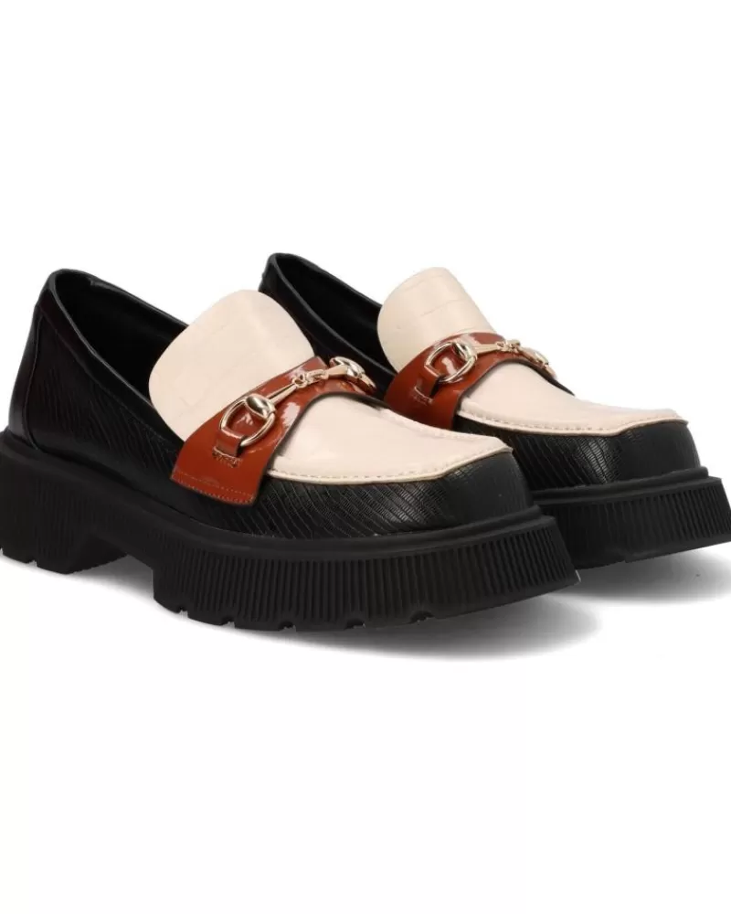 Woman NOA HARMON Woman Mocasines Mocasin Negro