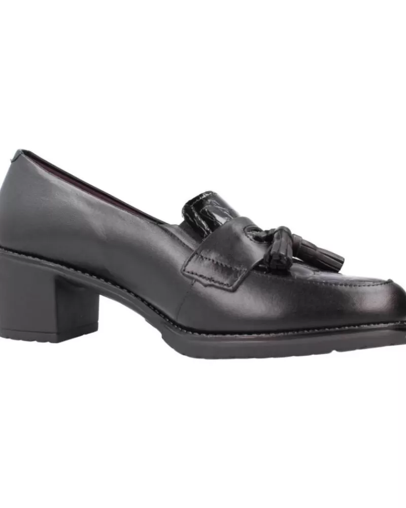 Woman PITILLOS Woman Mocasines 5331P Negro