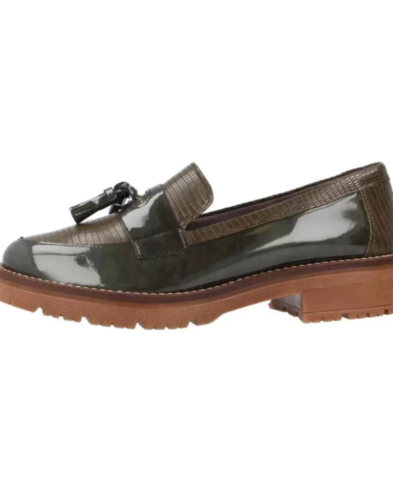 Woman PITILLOS Woman Mocasines 5377P Verde