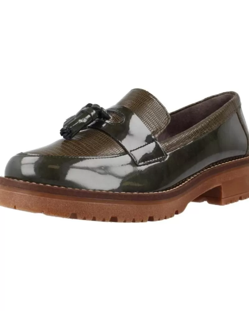 Woman PITILLOS Woman Mocasines 5377P Verde