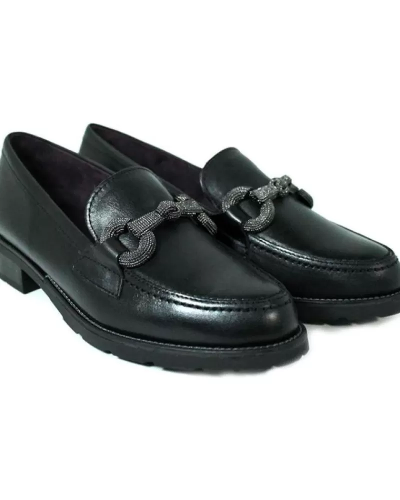 Woman PITILLOS Woman Mocasines Mocasin Negro