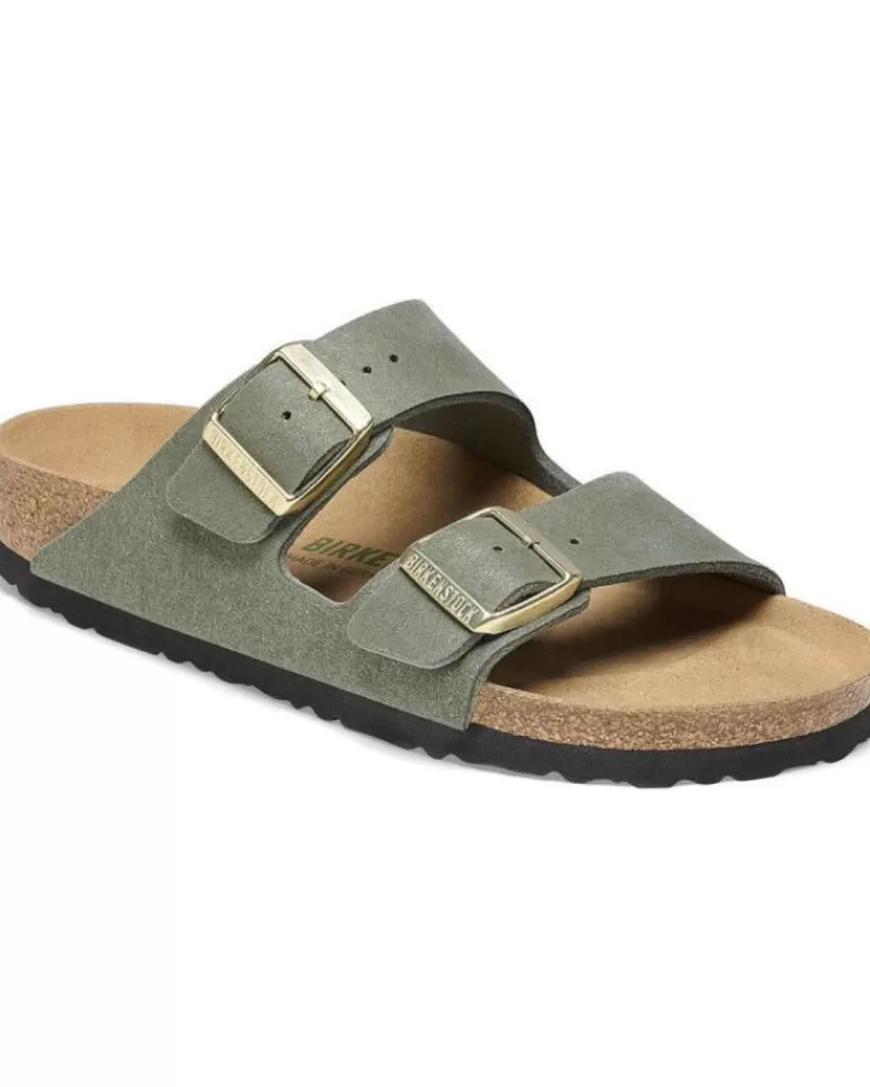Woman BIRKENSTOCK Woman Sandals Sandalias Bio Arizona Kaki Verde