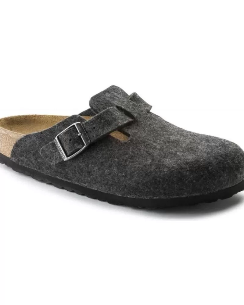 Woman BIRKENSTOCK Woman Sandals Zapatillas De Casa Boston Gris