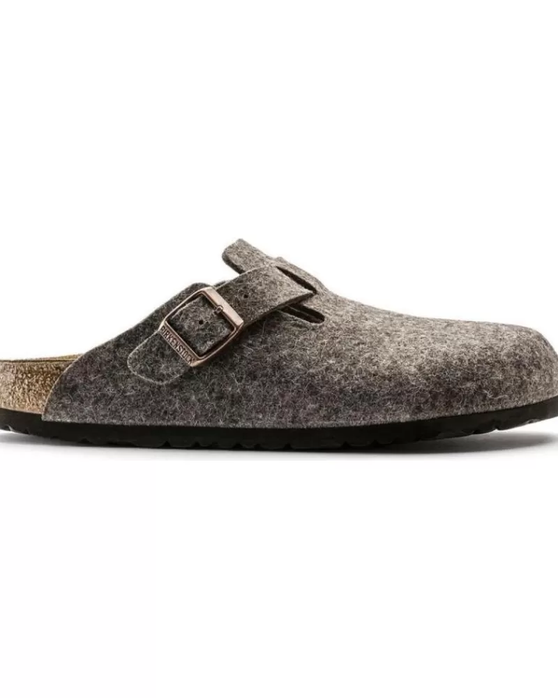 Woman BIRKENSTOCK Woman Sandals Zapatillas De Casa Boston Marron Marron