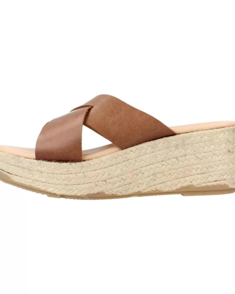 Woman CLARA DURAN Woman Sandals Platafp7Cd Marron