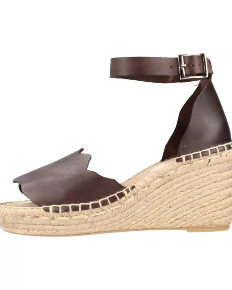Woman CLARA DURAN Woman Sandals Platafp8Cd Marron
