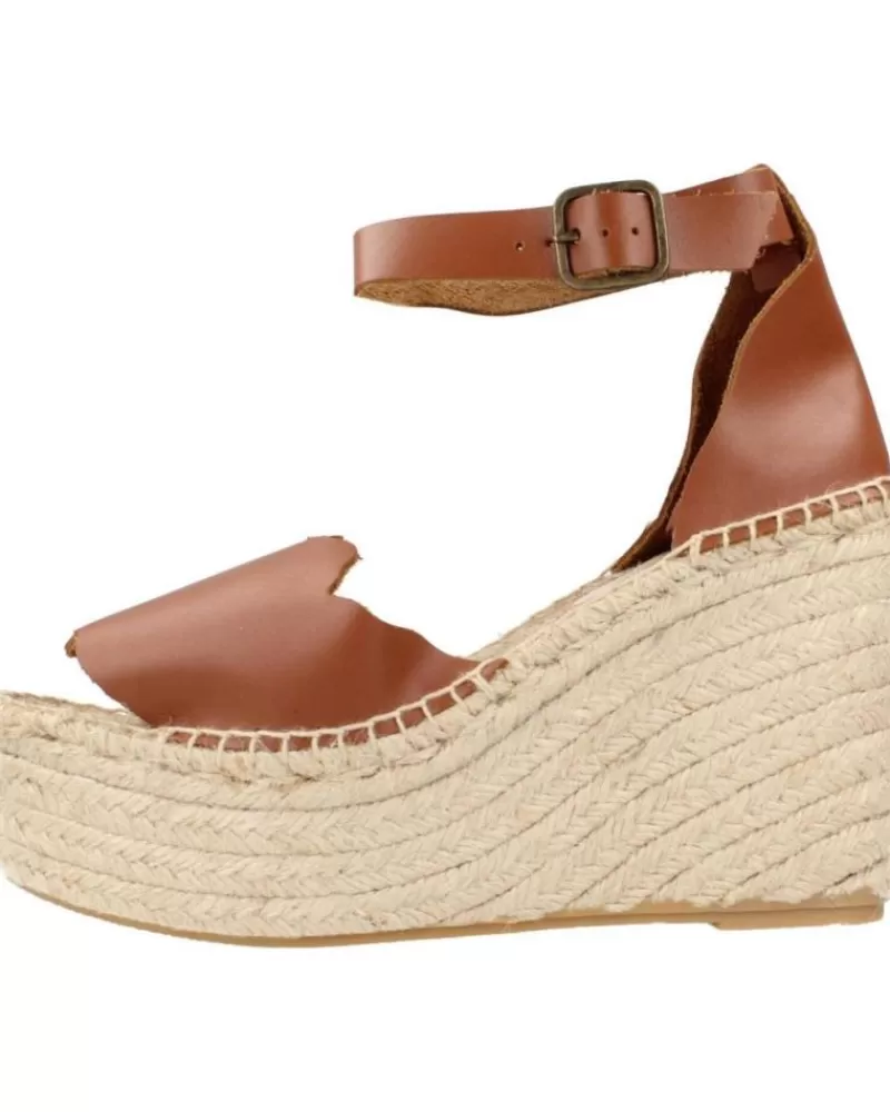 Woman CLARA DURAN Woman Sandals Platafp8Cd Marron
