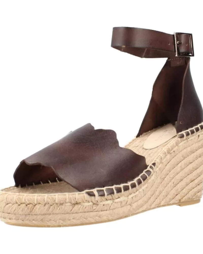 Woman CLARA DURAN Woman Sandals Platafp8Cd Marron