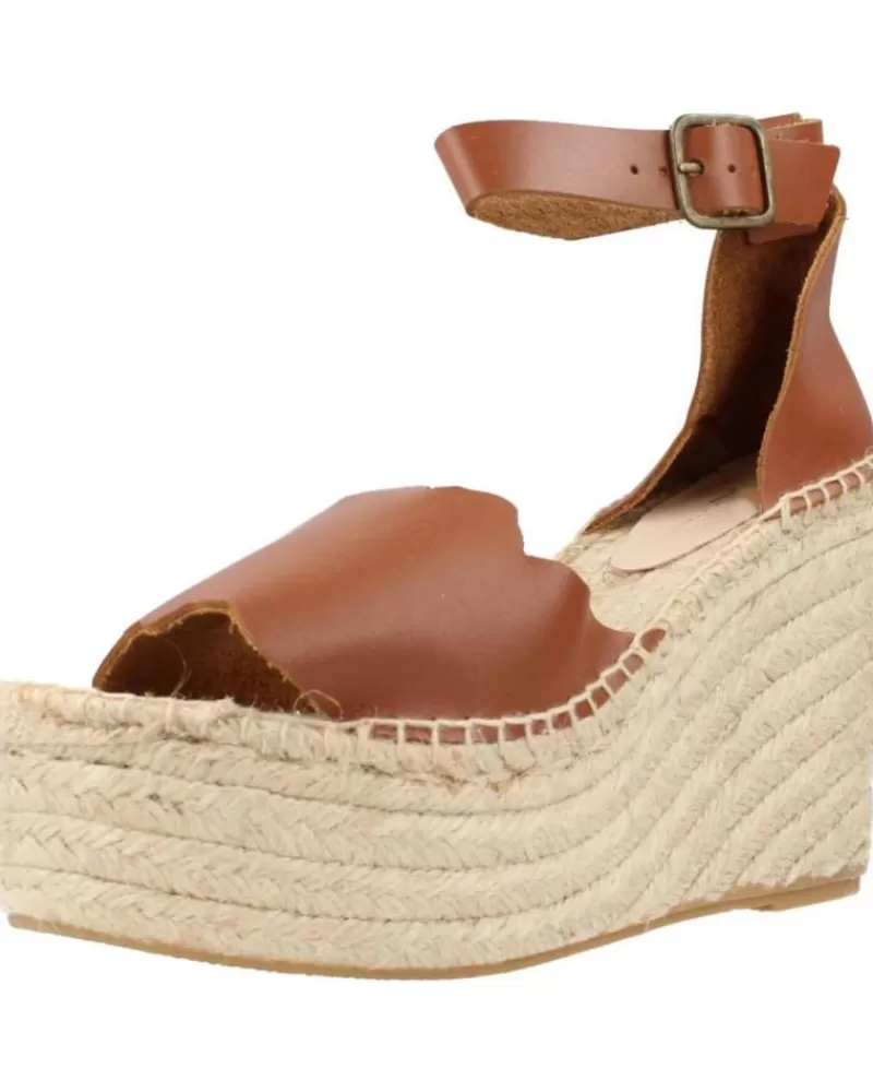 Woman CLARA DURAN Woman Sandals Platafp8Cd Marron