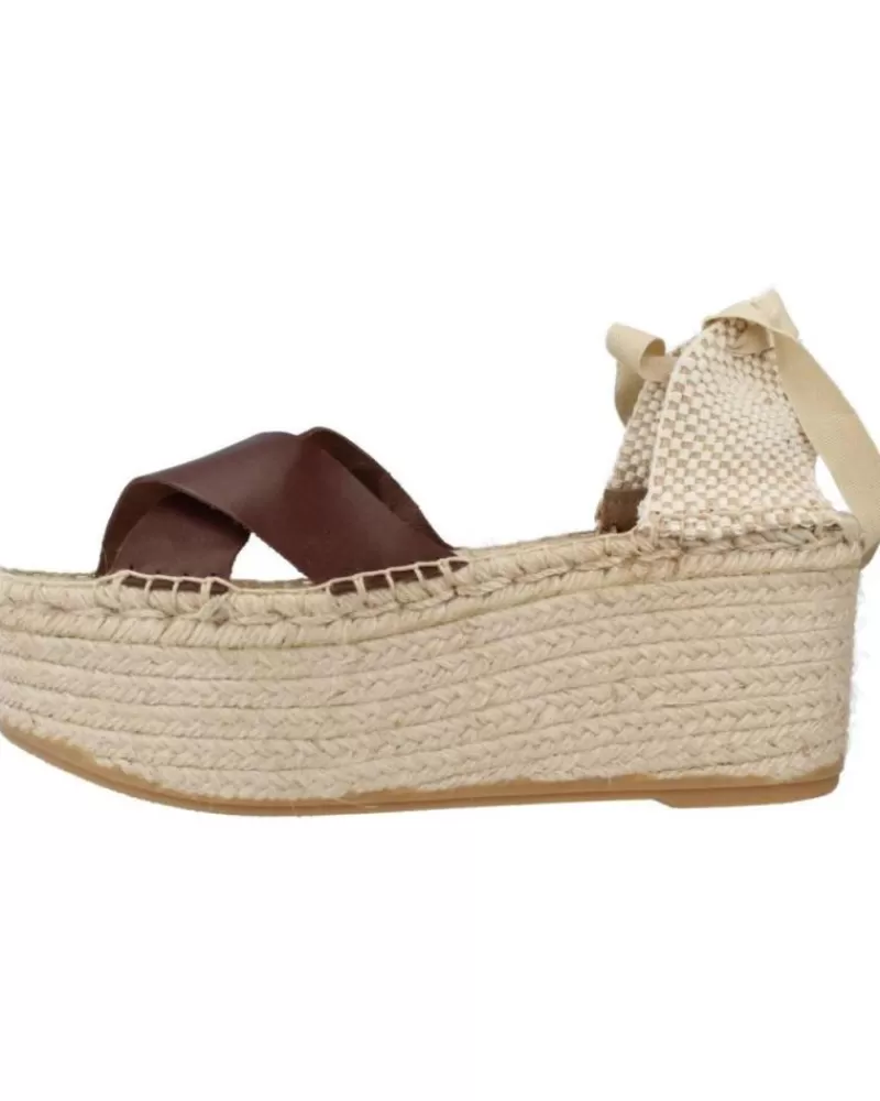 Woman CLARA DURAN Woman Sandals Plataser4Cd Marron