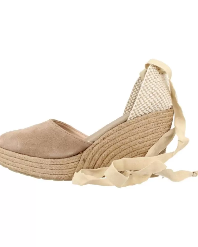 Woman CLARA DURAN Woman Sandals Platroma Marron Claro