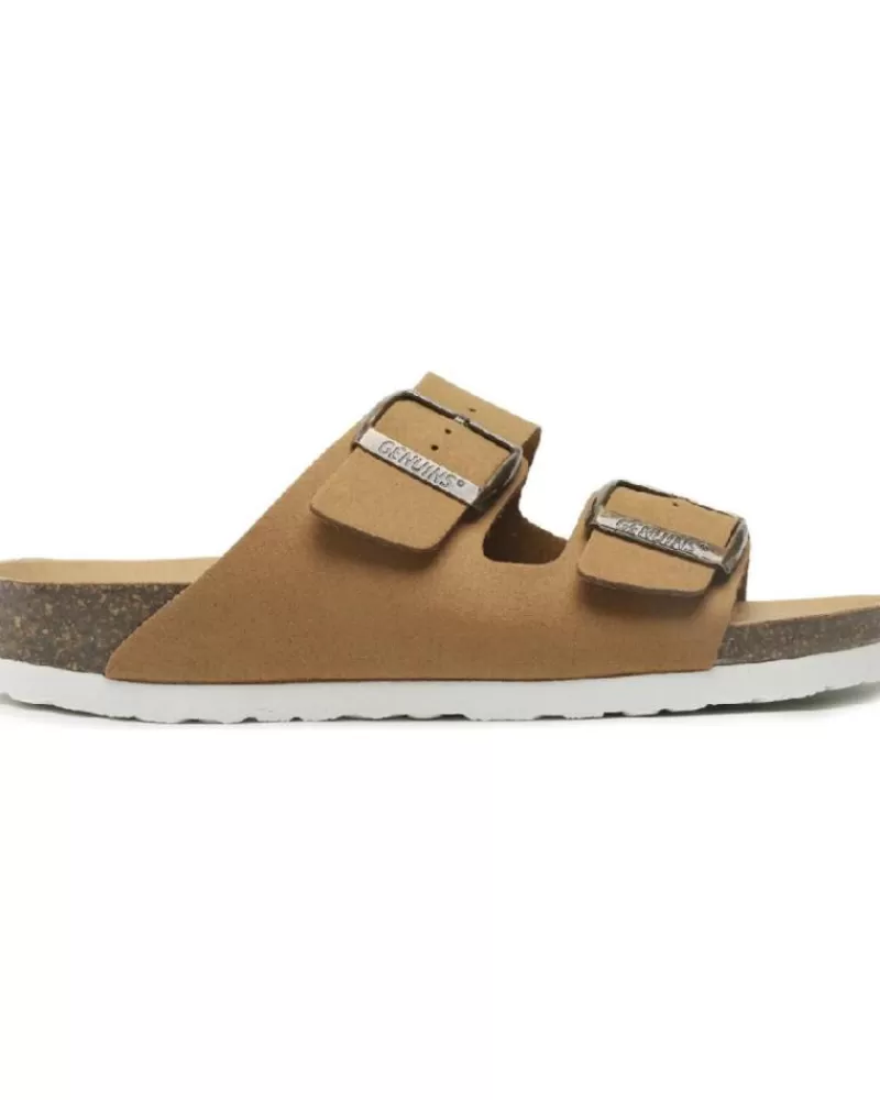 Woman GENUINS Woman Sandals Hawaii G105037 Marron
