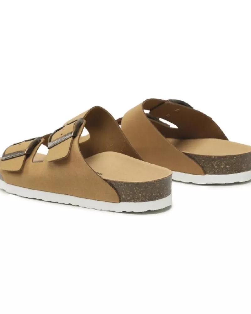 Woman GENUINS Woman Sandals Hawaii G105037 Marron