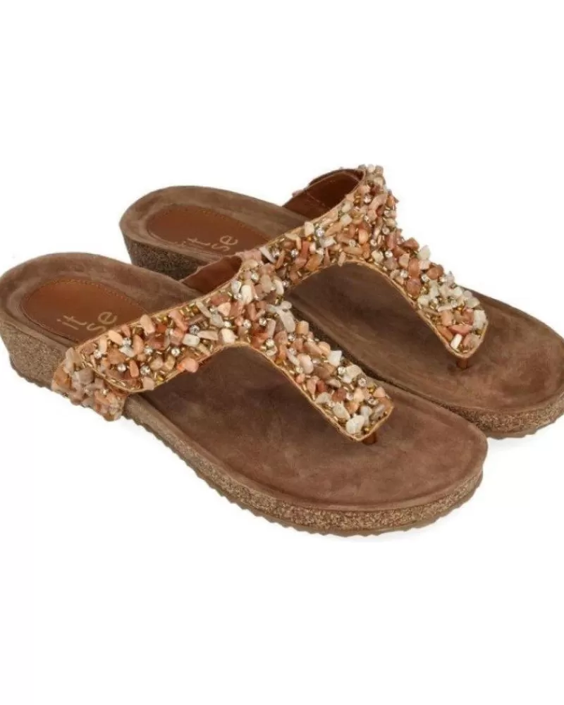 Woman ITSE Woman Sandals Triana If9787 Bronce Varios Colores
