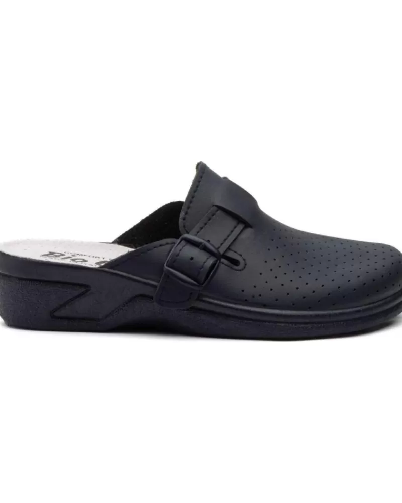 Woman LA VIDA ROSA Woman Sandals Zueco Marino