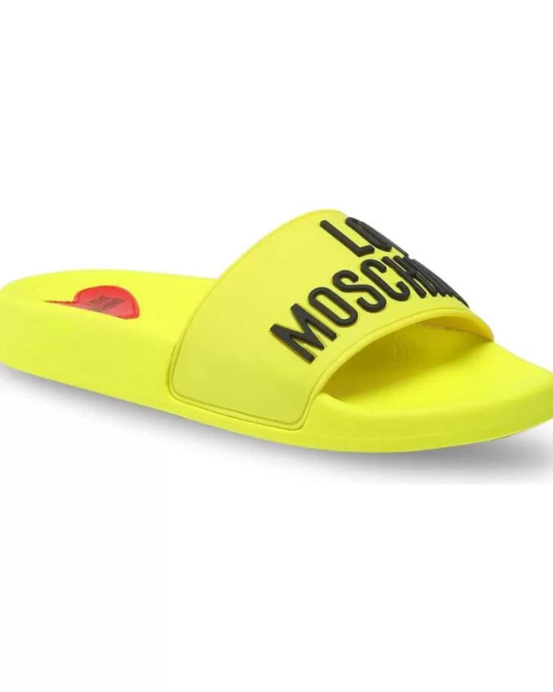 Woman LOVE MOSCHINO Woman Sandals - Ja28052G1Gi13 Yellow
