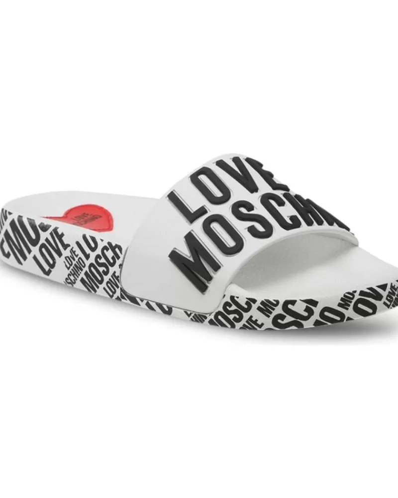 Woman LOVE MOSCHINO Woman Sandals - Ja28112G1Gi17 White