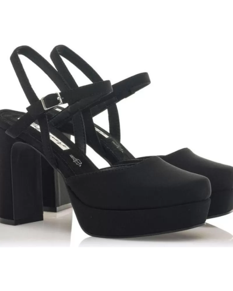 Woman MARIA MARE Woman Sandals Zapato Roseta Plataforma Abierto Negro