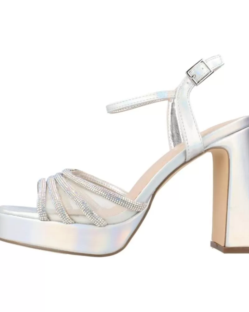 Woman MENBUR Woman Sandals Aelous Plata