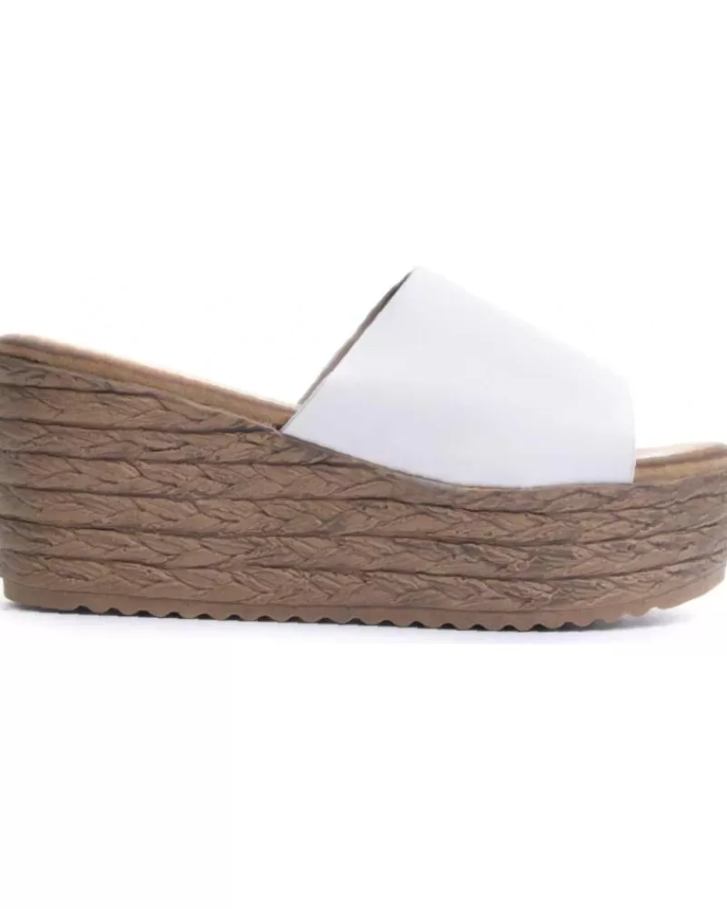 Woman MONTEVITA Woman Sandals Wedsun4 White