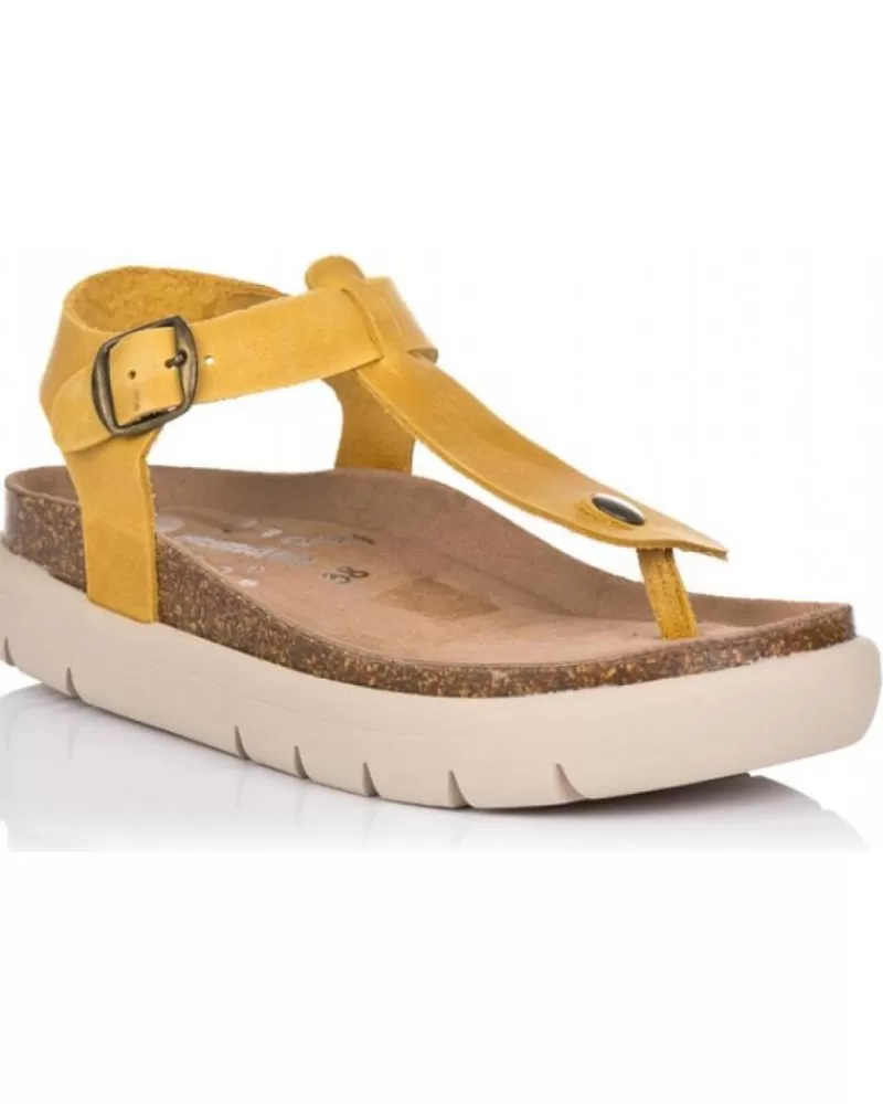 Woman MUSSE & CLOUD Woman Sandals Musse & Cloud Sandalias Bio Musse Cloud Almuhi Mostaza Beige