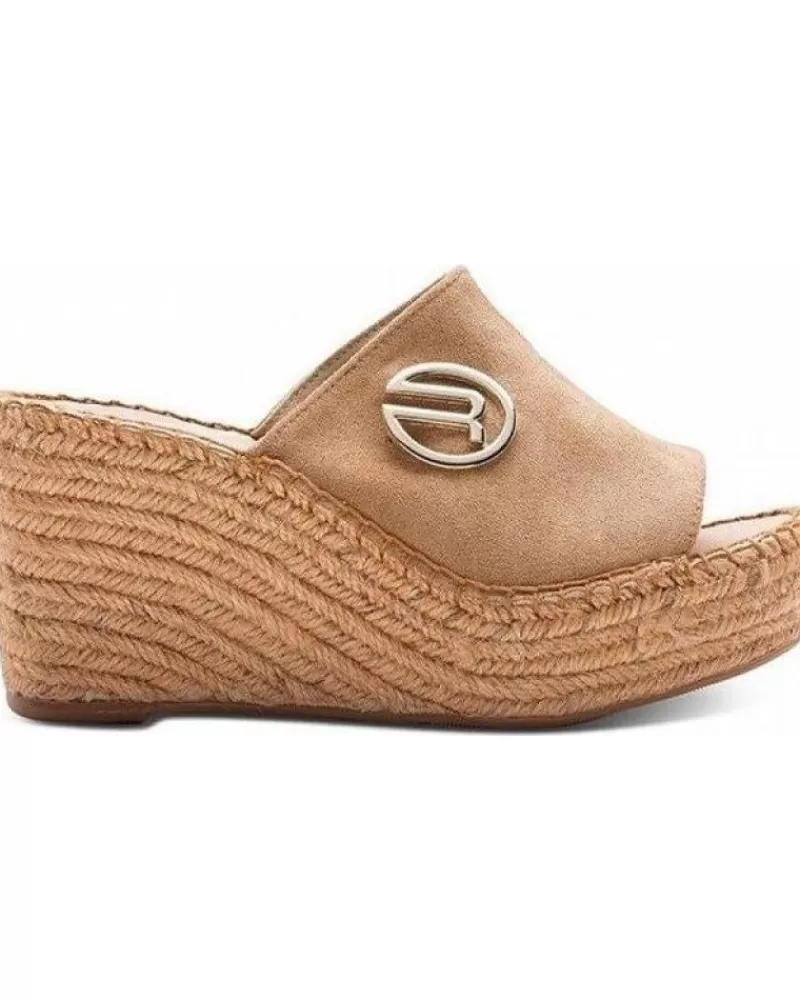 Woman REPLAY Woman Sandals Susan Sabot Rp5L0009T Beige Marron