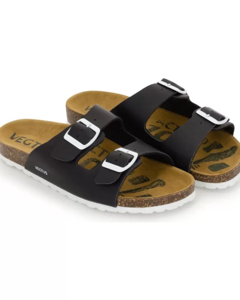 Woman VEGTUS Woman Sandals Gobi Sun Woman Black
