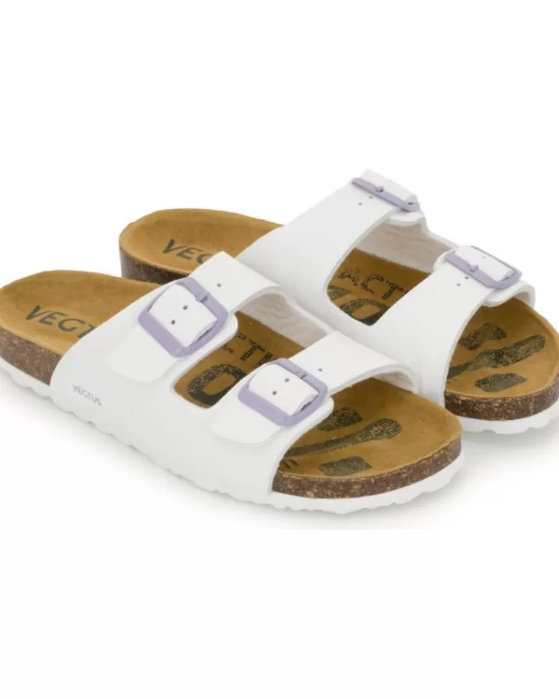 Woman VEGTUS Woman Sandals Gobi Sun Woman White