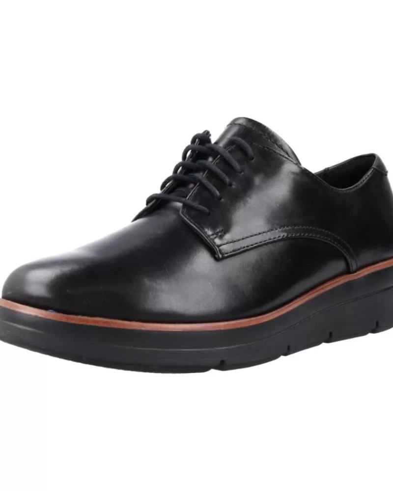 Woman CLARKS Woman Shoes Shaylin Lace Negro