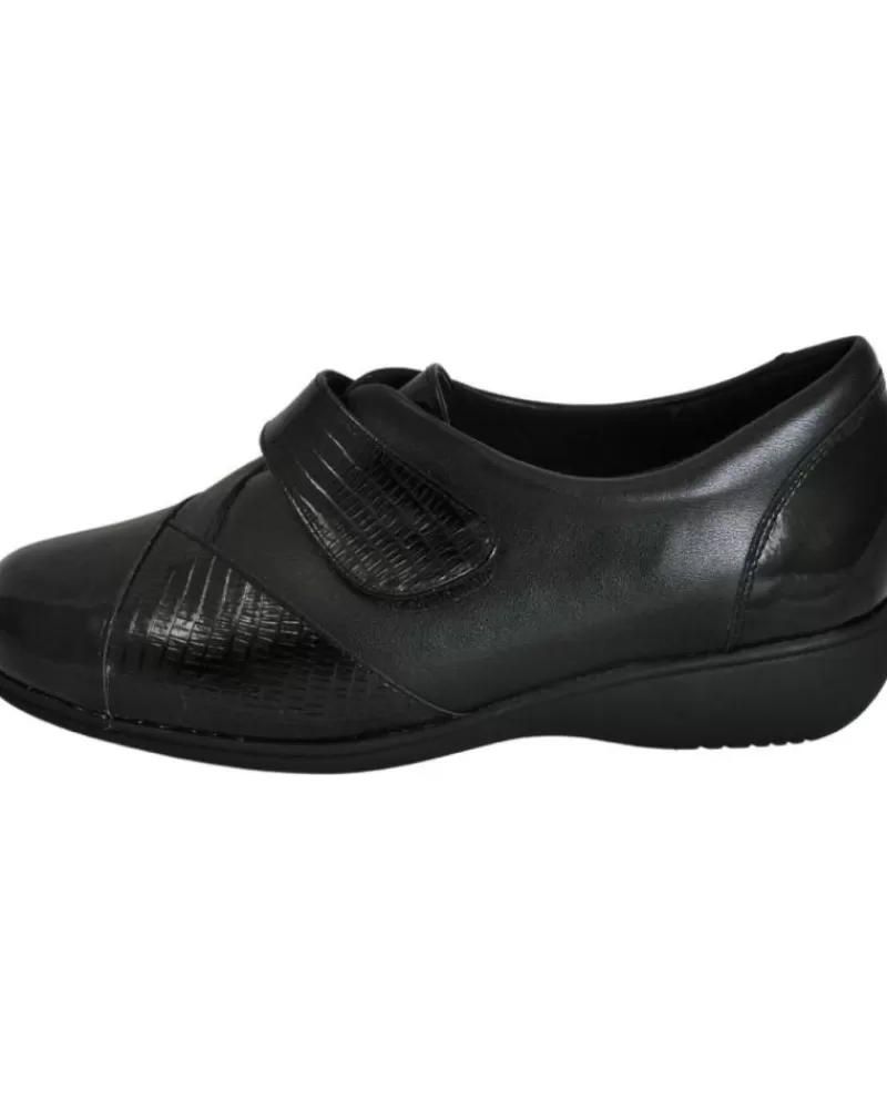 Woman D`CUTILLAS Woman Shoes Doctor Cutillas - Zapatos Velcro Invierno Mujer Planti Negro