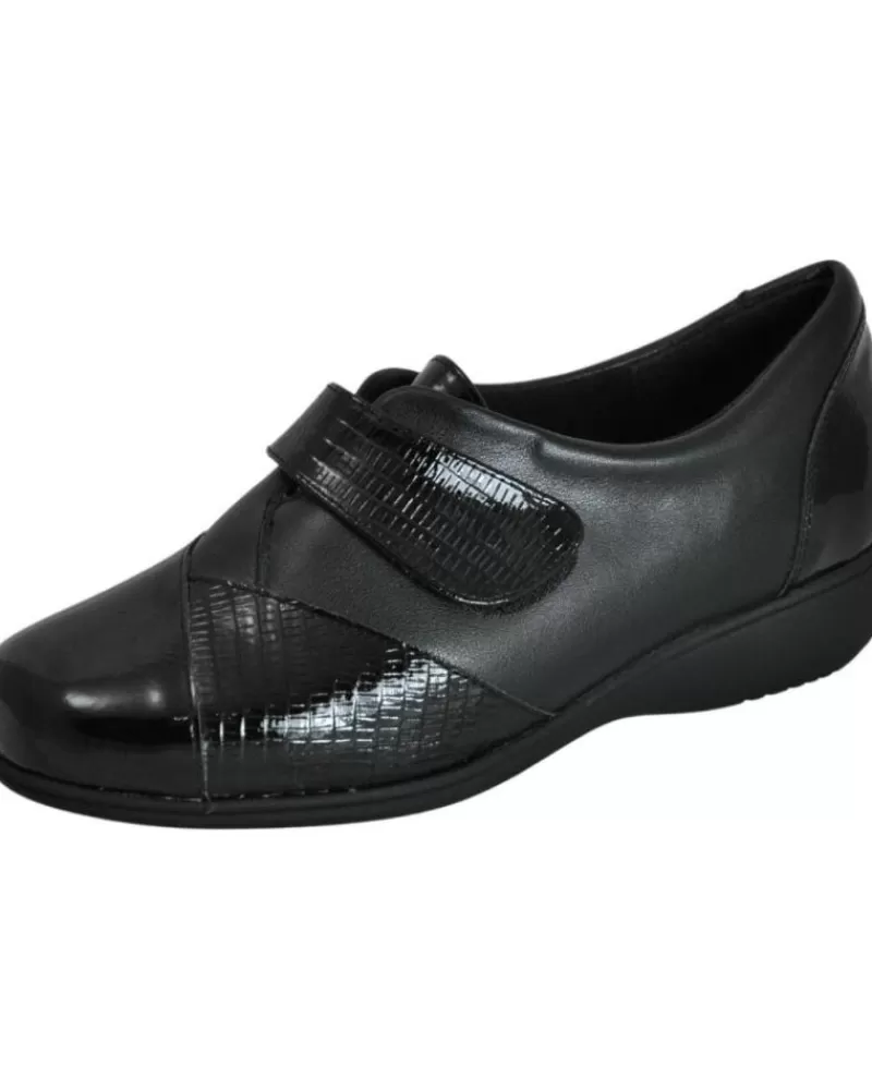 Woman D`CUTILLAS Woman Shoes Doctor Cutillas - Zapatos Velcro Invierno Mujer Planti Negro
