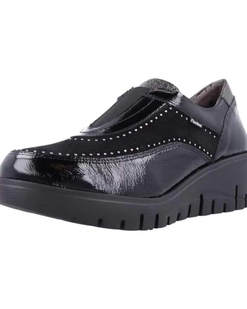 Woman FLUCHOS Woman Shoes F1827 Negro
