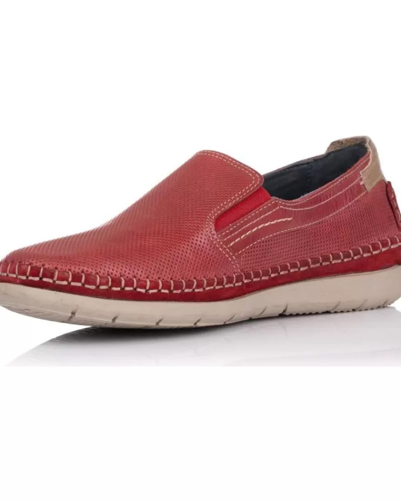 Woman LUISETTI Woman Shoes Zapatos De Sport 29505 Burdeos Rojo