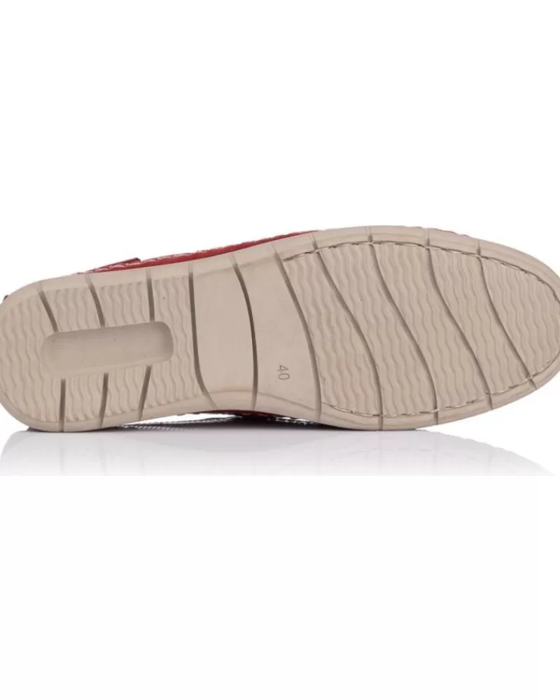 Woman LUISETTI Woman Shoes Zapatos De Sport 29505 Burdeos Rojo