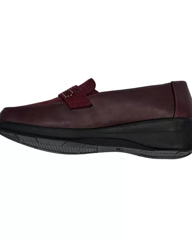 Woman OTRAS MARCAS Woman Shoes Mocasin De Cuna Burdeos