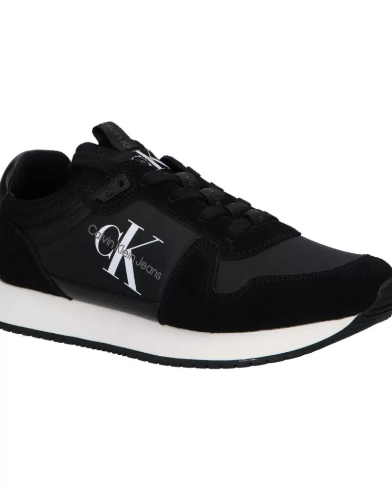 Woman CALVIN KLEIN Woman Zapatillas Deporte Yw0Yw00840 Sock Laceup 01H Black