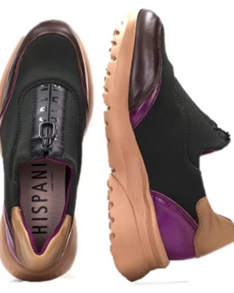Woman HISPANITAS Woman Zapatillas Deporte Zapato Confort Para Mujer Chi233032 Verde