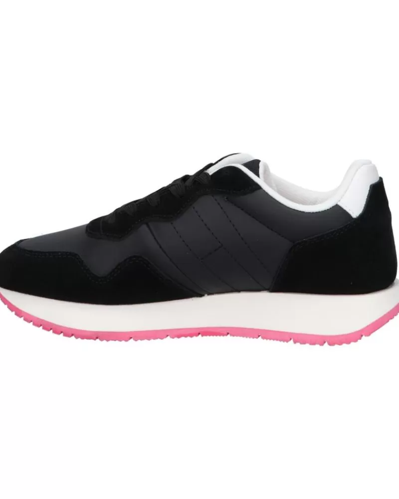 Woman TOMMY HILFIGER Woman Zapatillas Deporte En0En02510 Eva Runner Mat Mix Ess Bds Black