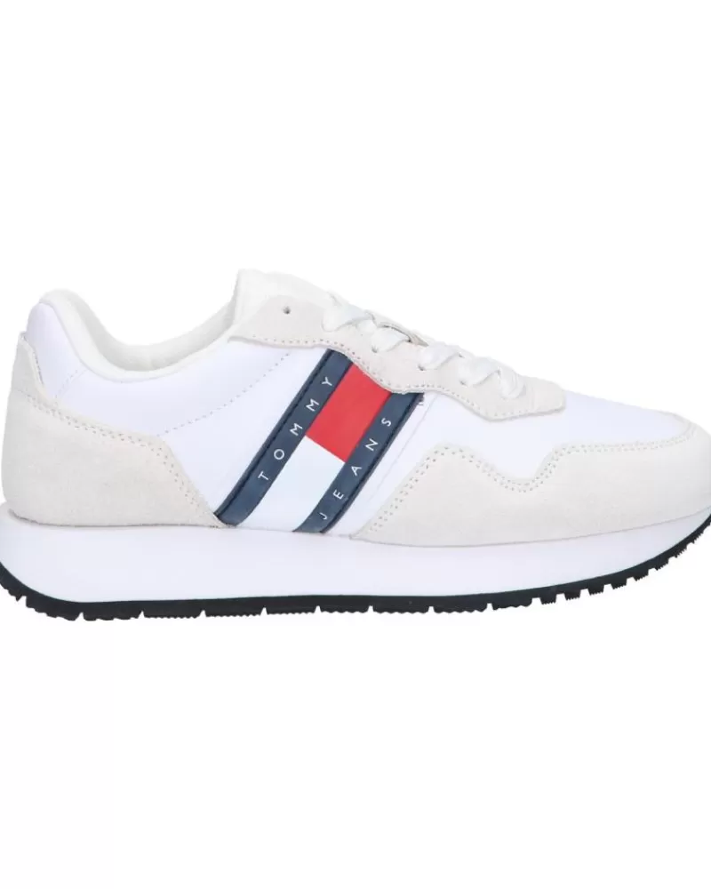 Woman TOMMY HILFIGER Woman Zapatillas Deporte En0En02510 Eva Runner Mat Mix Ess Ybs White
