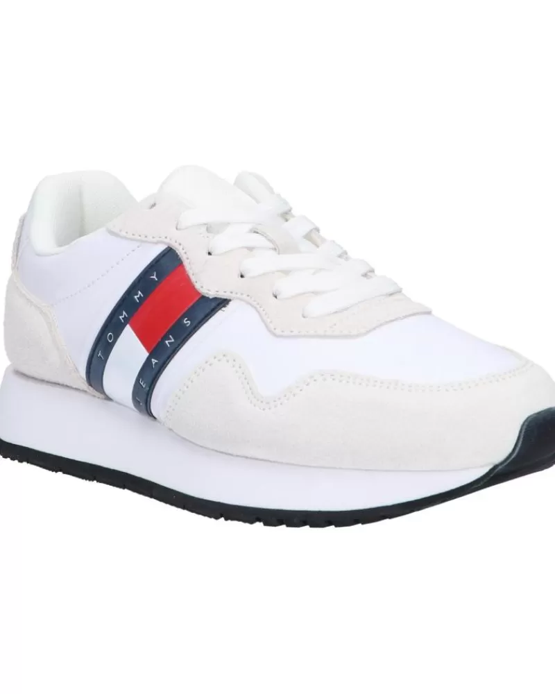 Woman TOMMY HILFIGER Woman Zapatillas Deporte En0En02510 Eva Runner Mat Mix Ess Ybs White