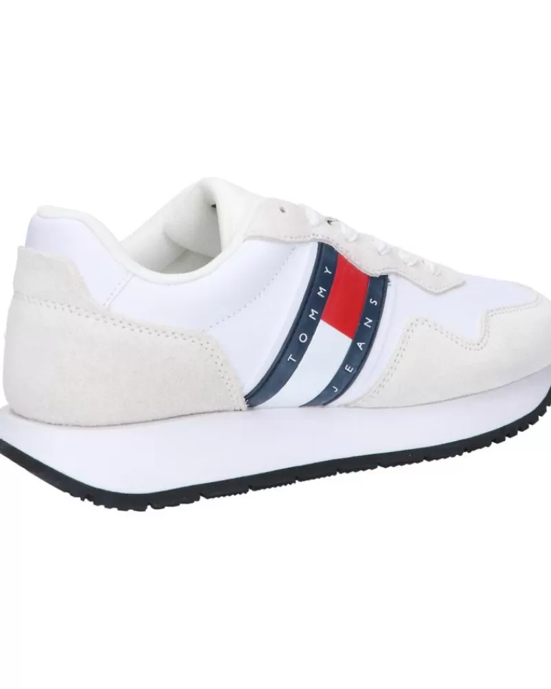 Woman TOMMY HILFIGER Woman Zapatillas Deporte En0En02510 Eva Runner Mat Mix Ess Ybs White