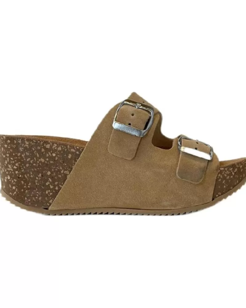 Woman ITSE Woman Zapatos De Cuna 5711 Camel Marron