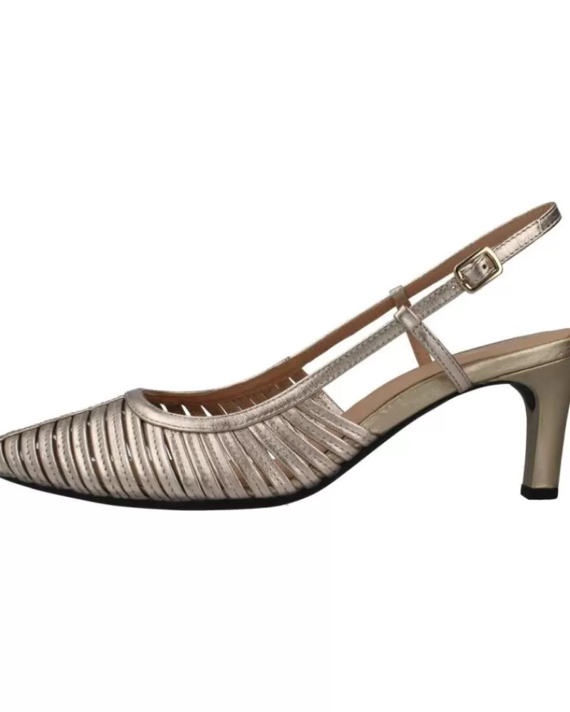 Woman GEOX Woman Zapatos De Tacon D Bibbiana Oro