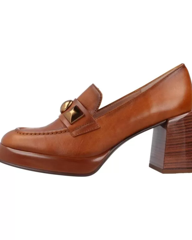 Woman HISPANITAS Woman Zapatos De Tacon Tokio Soho Marron