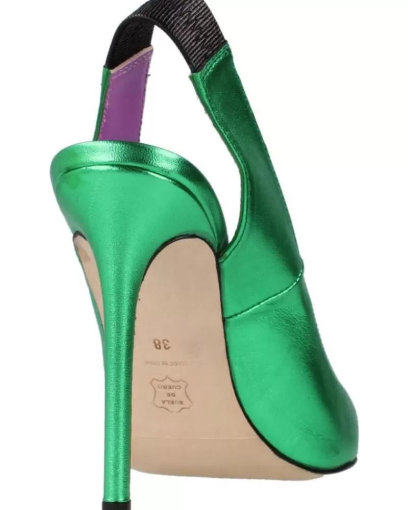 Woman OTRAS MARCAS Woman Zapatos De Tacon 23700Sp Verde