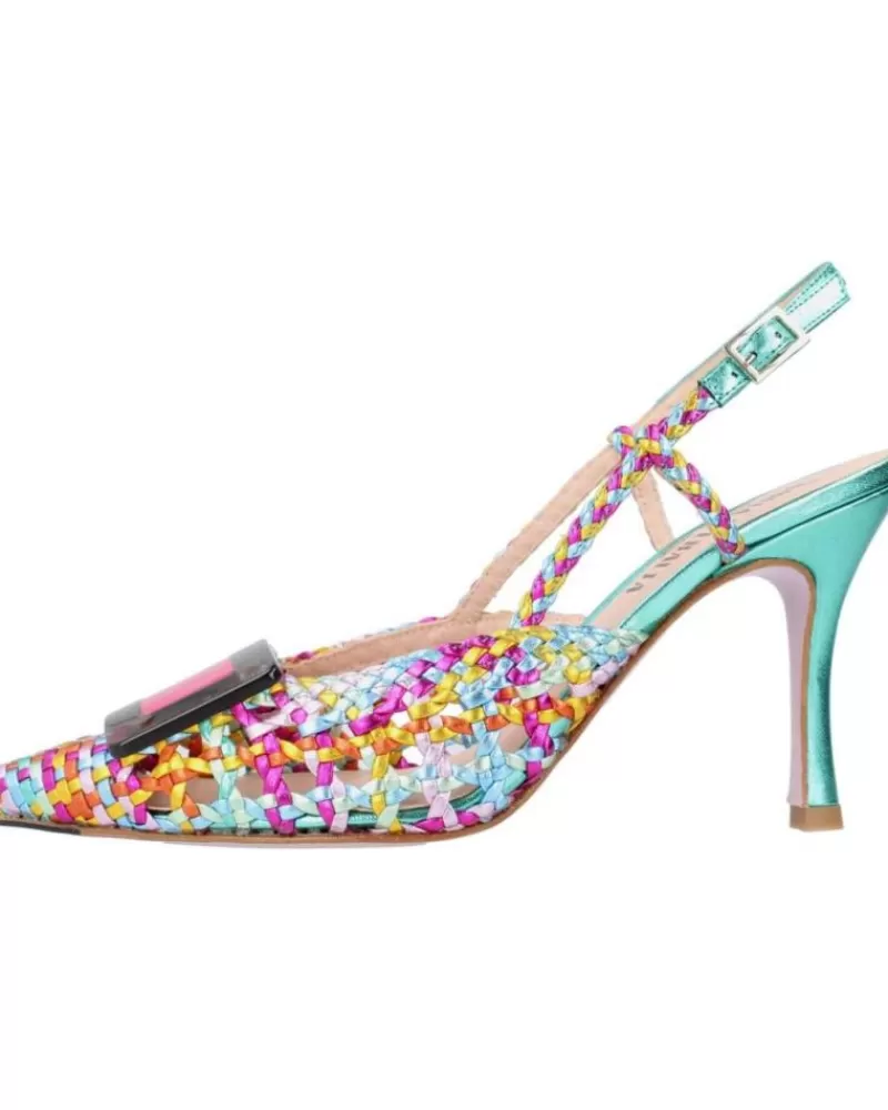 Woman OTRAS MARCAS Woman Zapatos De Tacon 24728Sp Multicolor